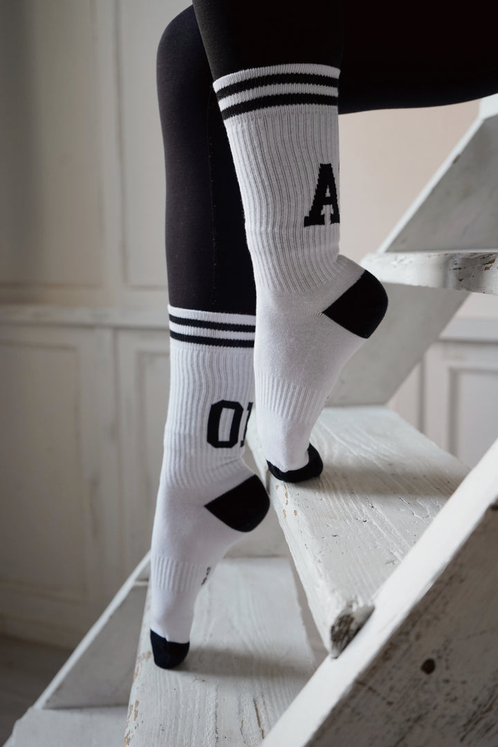 Crew Socks 'Ah Ok' 1-6 Paar Unisex Tennissocken