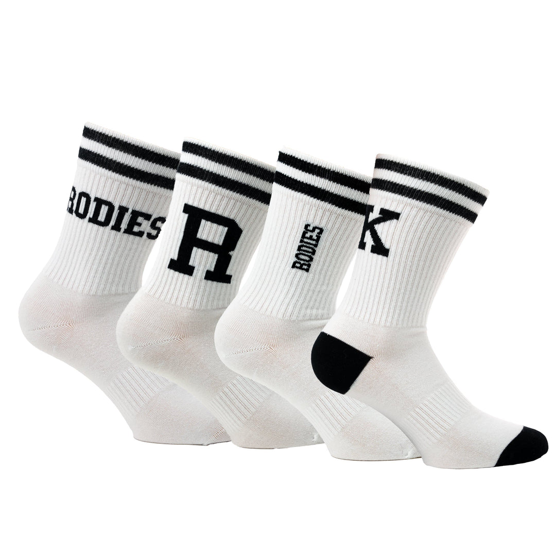 RODIES Socken Crew Socks  'Starter Pack' 4 Paar 4 Designs