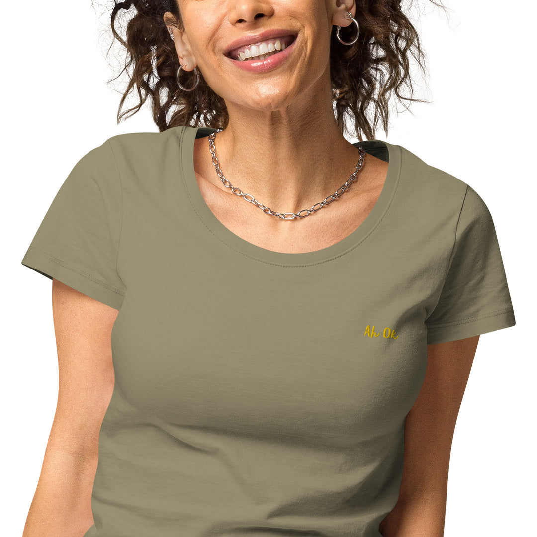 Damen T-Shirt "Ah Ok" aus Bio-Baumwolle