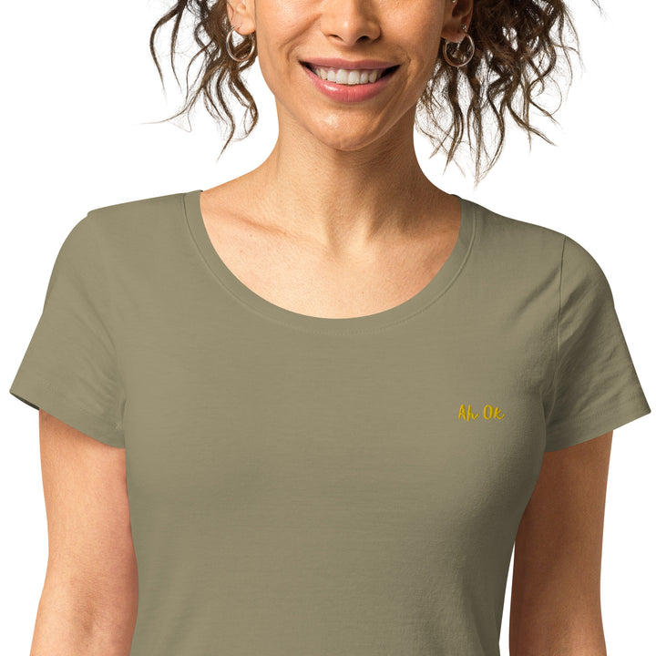 Damen T-Shirt "Ah Ok" aus Bio-Baumwolle