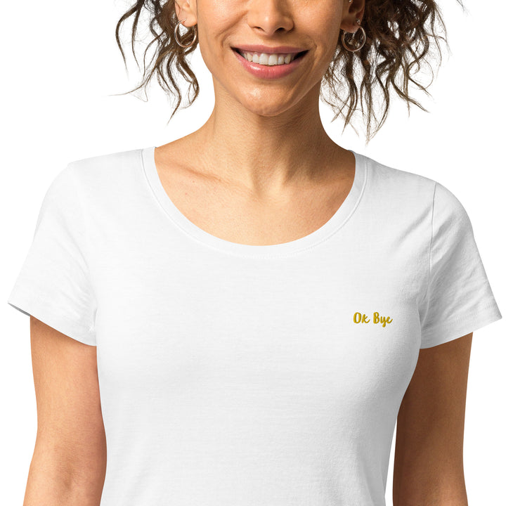 Damen T-Shirt "Ok Bye" aus Bio Baumwolle